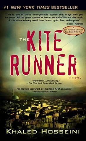 A powerful book cover of The Kite Runner