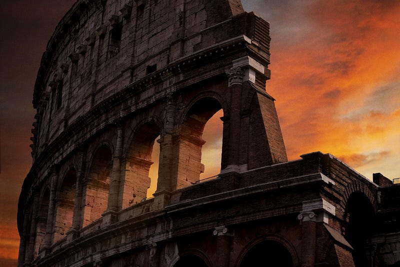 Roman architectural marvel, the Pantheon dome