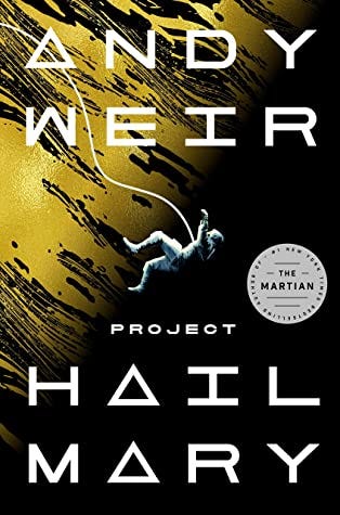 Cover of Project Hail Mary by Andy Weir