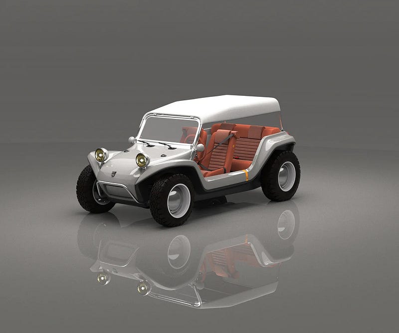 Meyers Manx Resorter showcasing its iconic design