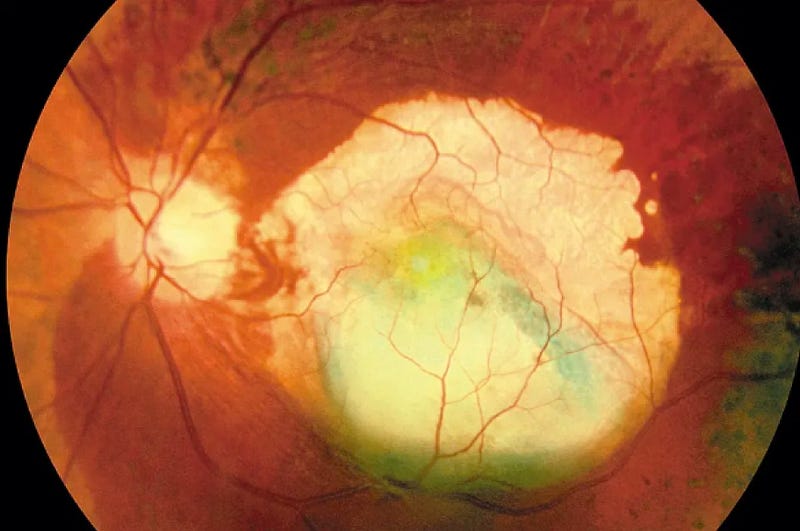 Image depicting macular degeneration