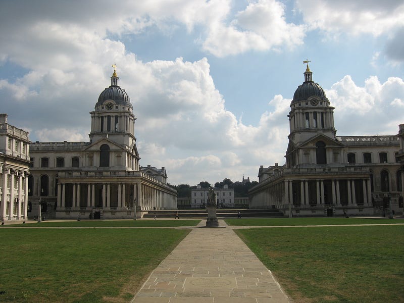 Old Royal Naval College, a historic site with a hidden past