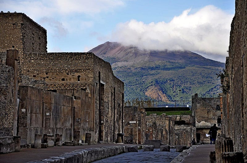 Excavations in Herculaneum