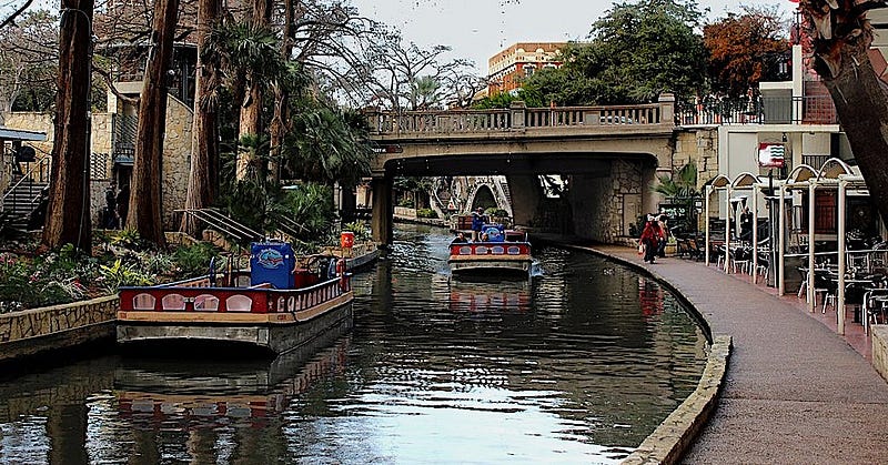 San Antonio River Walk, Texas