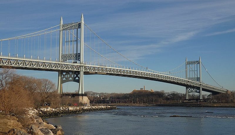 Triborough Bridge in New York