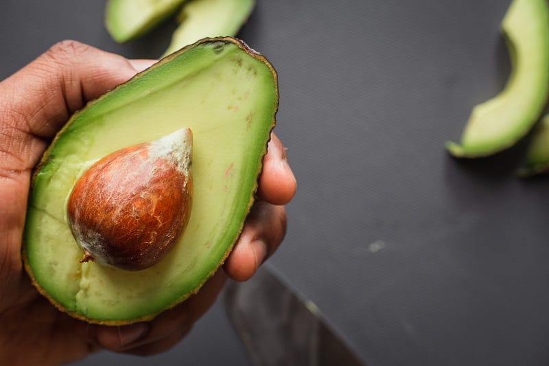 An avocado, distinct from Avogadro