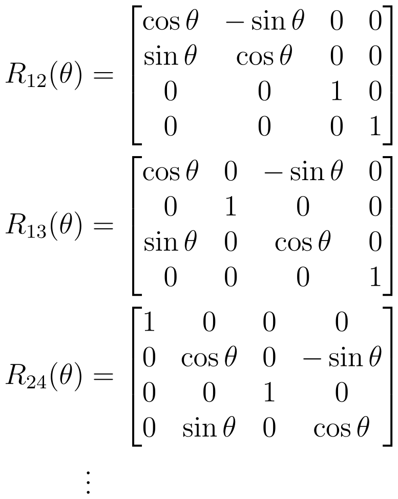 Standard Representation of SO(n)