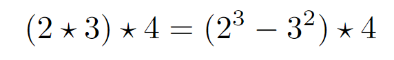 Calculating -1 and 4