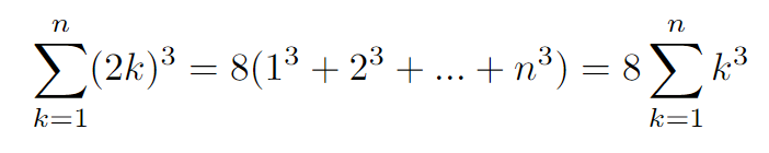 Simplifying the equation for easier calculation