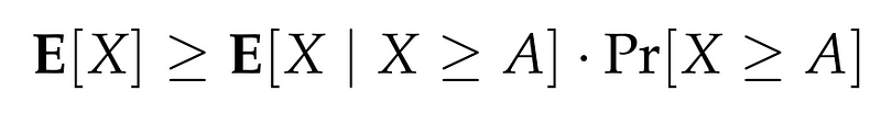 Simplified representation of expected value calculations.