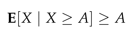 Conditioned expectation in Markov's inequality.