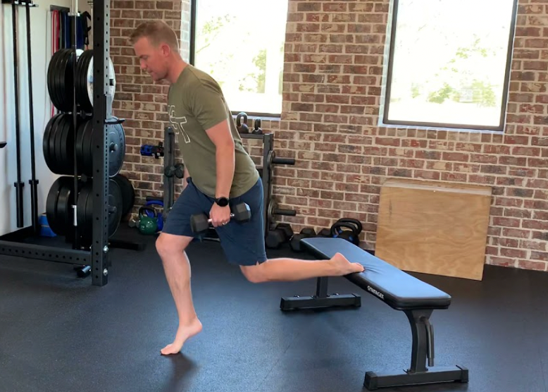 Isometric calf raise hold for enhanced stability