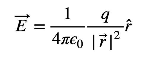 Electric Field Formula