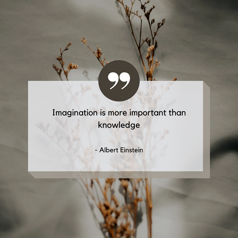 The Essence of Imagination vs. Knowledge